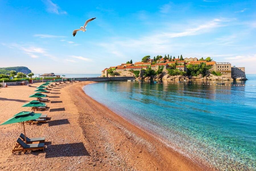 Villa Nemanja Sveti Stefan Esterno foto